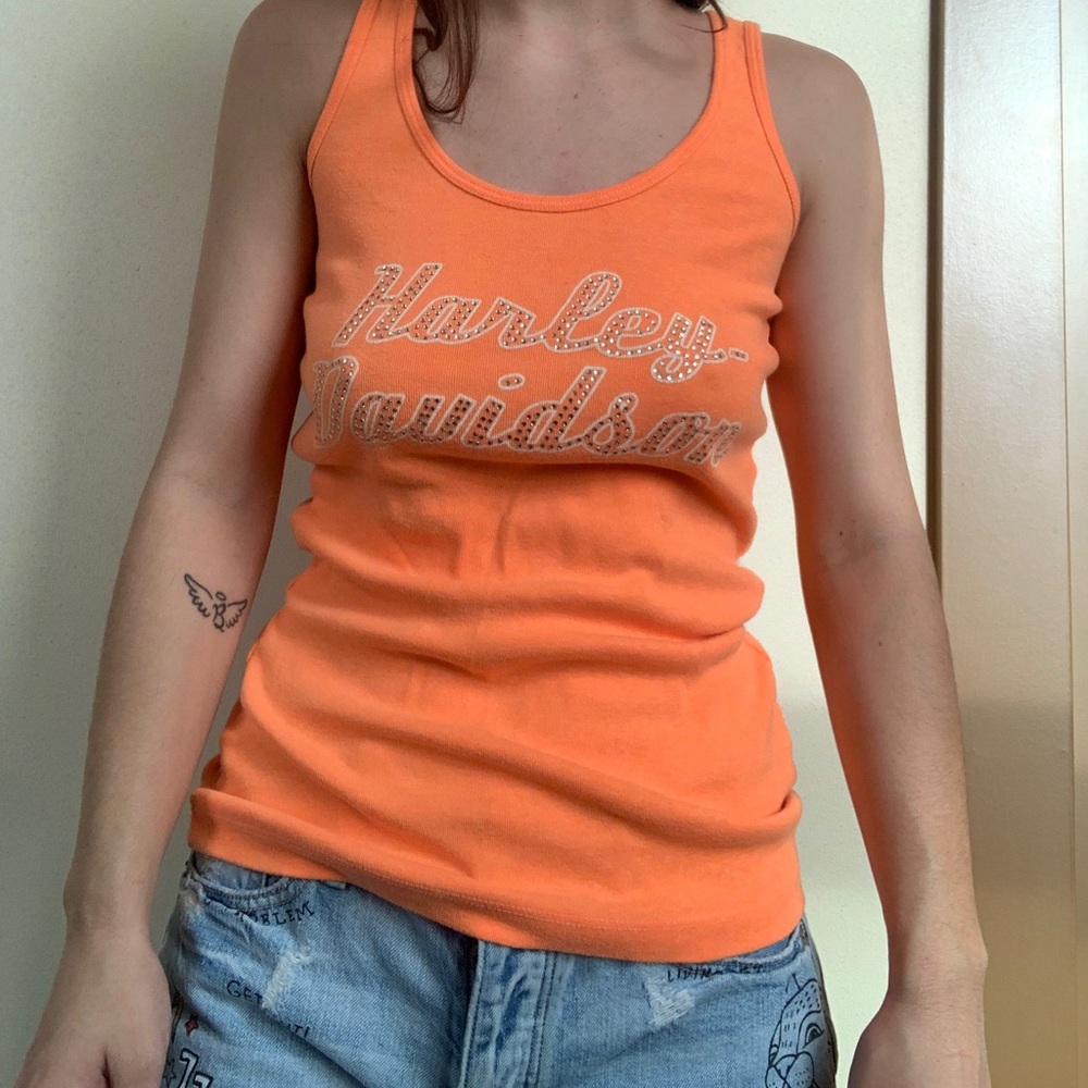 Size L Harley Davidson tank